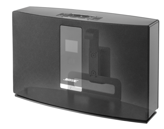 Zwarte muursteun voor Bose Soundtouch 20