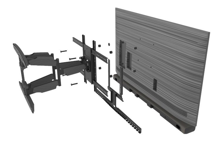 Draaibare muursteun met Harman Kardon Citation BAR frame