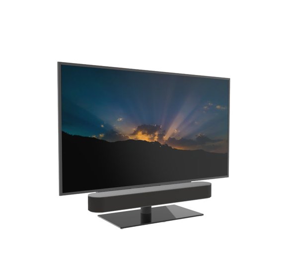 Cavus draaibare TV tafelstandaard met Sonos Beam frame Medium