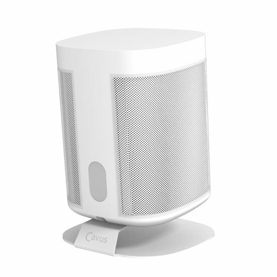 Achterzijde Tafelstandaard voor Sonos ONE en Sonos PLAY:1 wit