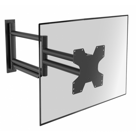 Cavus WMV9050 zwarte design muursteun voor 26 - 55 Inch TV met extra lange arm