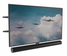 Draaibare muursteun met zwart frame voor Sonos ARC frame