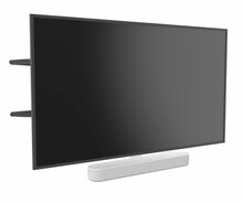 Draaibare muursteun met wit frame voor Sonos Beam