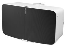 Cavus muursteun voor witte Sonos FIVE en Play:5 horizontaal