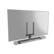 Zwart frame voor soundbar universeel met centrale kolom