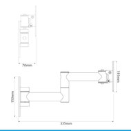 Afmetingen Cavus WMV2050