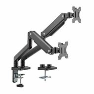 Monitor beugel met gasveer voor twee 17 t/m 32 inch schermen tot 10 kg